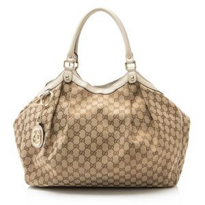 Gucci GG Canvas Sukey Large Tote